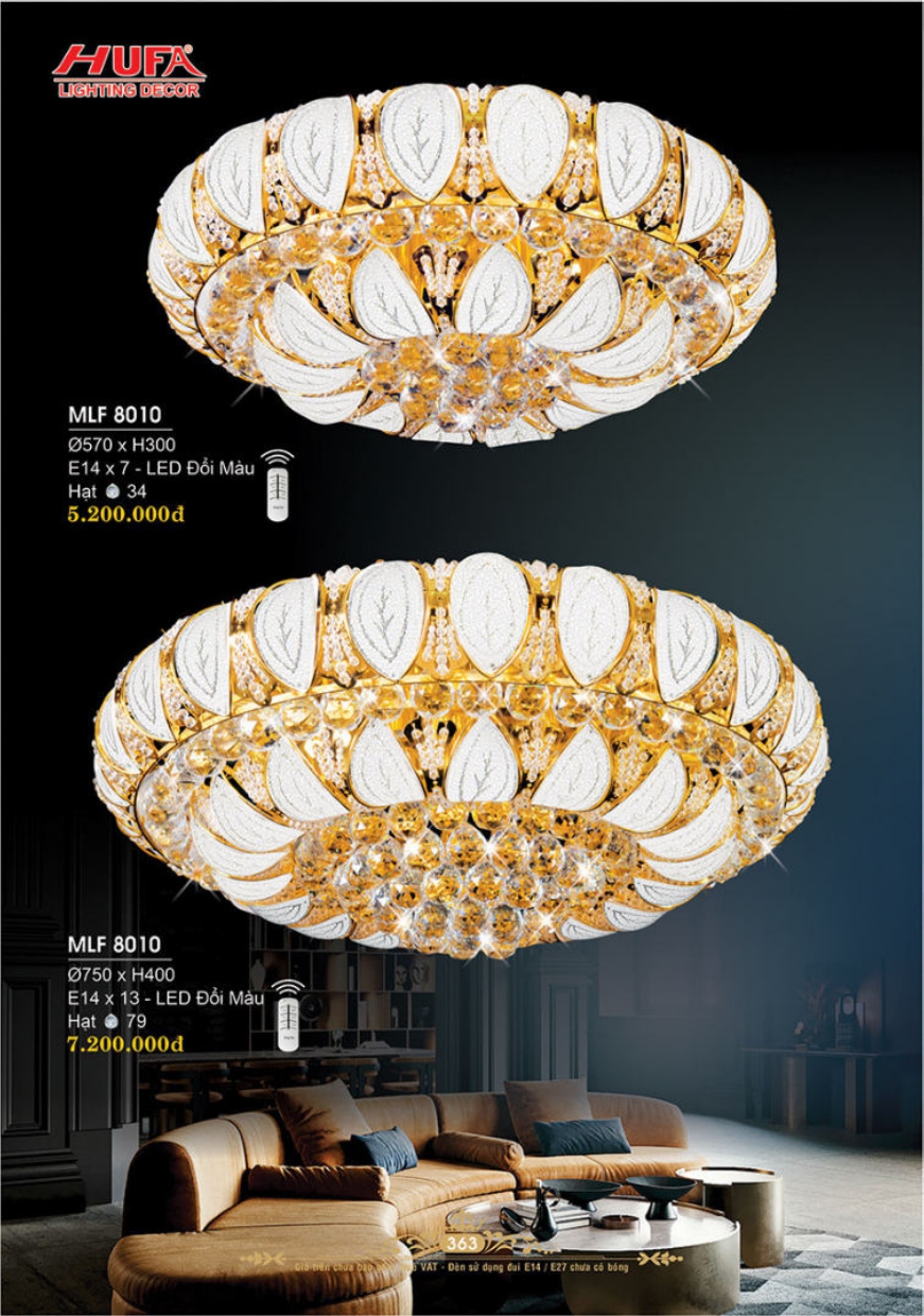 Bảng giá đèn trang trí HUFA